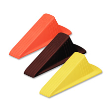 Master Caster Company MAS00966 Giant Foot Doorstop- 3-.50in.x6-.75in.x2in.- Safety Yellow
