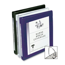 Consumer Products AVE68050 D-Ring Frame View Binder- .50in. Capacity- 8-.50in.x11in.- Black