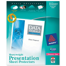 Consumer Products Ave74106 Sheet Protector- Heavyweight- 11in.x8-.50in.- Clear