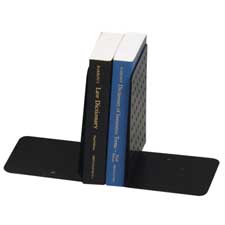 Mmf24192060 Bookends- Large- Dimpled- 8in. High- Black