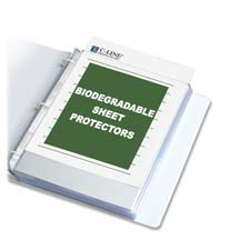 C-line Products- Inc. Cli62617 Sheet Protectors- Top-load- 11in.x8-.50in.- Reduced Glare