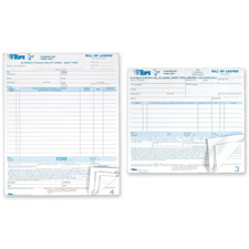 Top3846 Bill Of Lading Snap Off- 16 Articles- 3-pt- 50 S-pk- 8-.50in.x11in.