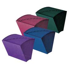 Smead Manufacturing Company SMD70721 Expanding Files wo Flap 21 Pockets Letter Purple