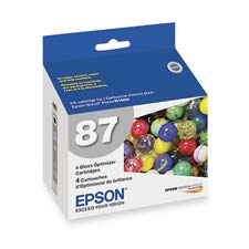Epson America Inc. EPST087020 Gloss Optimizer Cartridge- for Stylus Photo R1900