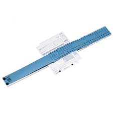 C-line Products- Inc. All-purpose Sorter- 2-.50in.x23-.50in.x.75in.- Sky Blue-platinum