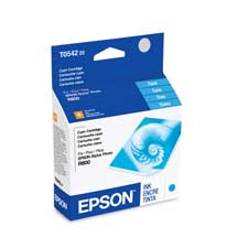 Epson America Inc. EPST054220 Ink Cartridge- For Stylus Photo R800- 400 Page Yield- Cyan