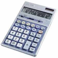 Sharp Electronics SHREL339HB 12Digit Calculator Dual Power 4Key Memory 4.33in. x7in.x.75in.