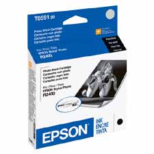 Epson America Inc. EPST059120 Inkjet Cartridge- Photo- For Stylus R2400- Black Ink