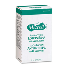 Goj225704ea Antibacterial Lotion Soap Refill- 2000 Ml- Amber