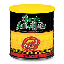 Office Snax OFX00139 Chock Full O Nuts Coffee 33.9 oz. Can