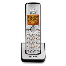 Advanced American Telephone ATTCL80109 Cordless Handset 6.0 w Caller IDWaiting BlackSilver