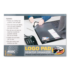 Aop41200 Desk Pad W-cover Sheet- 20in.x31in.- Black