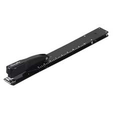 SWI34121 Long Reach Stapler- Standard Staples- 2in.x17-.13in.x3-.50in.- Black
