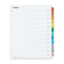 Cardinal Brands- Inc Crd60313 One Step Index System- Monthly- Jan-dec- 12-tab- Clear