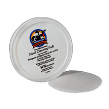 Gjo15050 Pre-moistened Hand Cleaning Pads- 3in. Diameter- 50 Pads