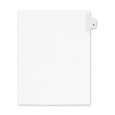 Kleer-Fax- Inc. KLF82296 Index Dividers- Number 96- Side Tab- .505 Cut- Letter- 25-ST- WE Kleer-Fax- Inc. KLF82296 Index Dividers- Number 96- Side Tab- .505 Cut- Letter- 25-ST- WE