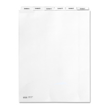 Kleer-Fax- Inc. KLF91150 Legal Divider- Exhibit K- Letter- Bottom Tab- .17 Cut- White Kleer-Fax- Inc. KLF91150 Legal Divider- Exhibit K- Letter- Bottom Tab- .17 Cut- White