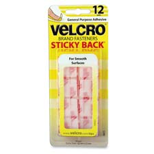 Fabric Hook And Eye Usa Inc Vek90079 Sticky Back Tape- .75in.x18in.- White