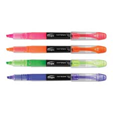 Integra ITA30000 Liquid Ink Highlighter- Chisel Tip- 5-ST- Assorted Integra ITA30000 Liquid Ink Highlighter- Chisel Tip- 5-ST- Assorted