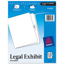 Avery Consumer Products AVE11373 Index Divider- 26-50- w-Table of Content- 14in.x8-.50in.- 12-ST- WE Avery Consumer Products AVE11373 Index Divider- 26-50- w-Table of Content- 14in.x8-.50in.- 12-ST- WE