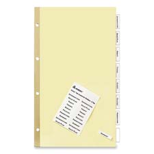 Avery Consumer Products AVE11116 Insertable Dividers- 4-Hole Punch- 8-Tab- 14in.x8-.50in.- Clear Avery Consumer Products AVE11116 Insertable Dividers- 4-Hole Punch- 8-Tab- 14in.x8-.50in.- Clear