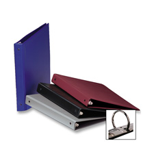 Samsill Corporation SAM11511 3-Ring Binder- w-Pckts- Vinyl- 300 SH Cap.- 1-.50in.- 12-CT- Gray Samsill Corporation SAM11511 3-Ring Binder- w-Pckts- Vinyl- 300 SH Cap.- 1-.50in.- 12-CT- Gray