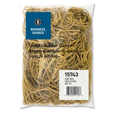 Business Source BSN15748 Rubber Bands- Size 64- 1LB-BG- Natural Crepe Business Source BSN15748 Rubber Bands- Size 64- 1LB-BG- Natural Crepe