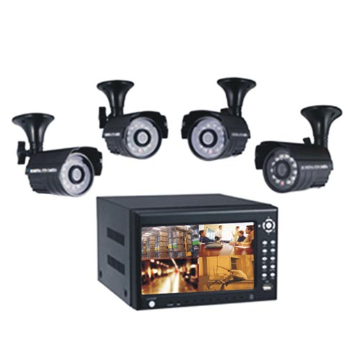 Lyd Technology DVR901A 4 Channels Cameras DVR and 7 in. LCD Kits