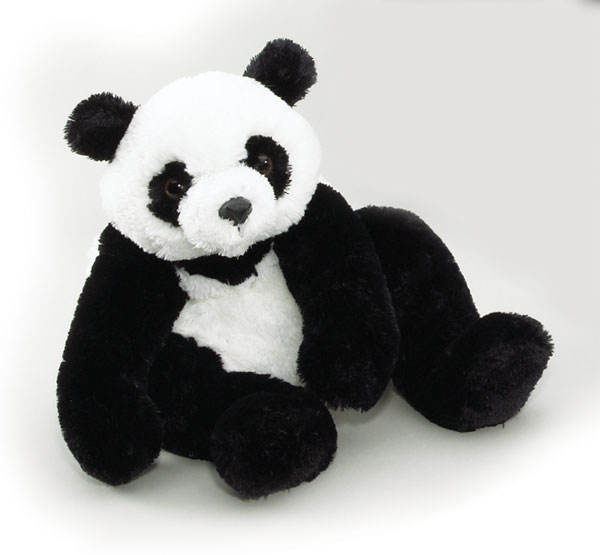 1706 Gansu - Panda Bear With Beanbag Plush -pack Of 2