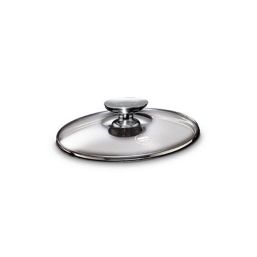Berndes 007024 9.5 In. Tempered Glass Lid With Stainless Knob