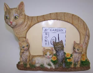 Unison 92501101 PY01101 Cat Yellow Frame 8x7in