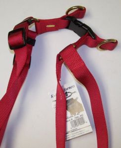445-19002 No.19xlrd Step In Harness Nylon Size 27-42in Xlarge Color Red