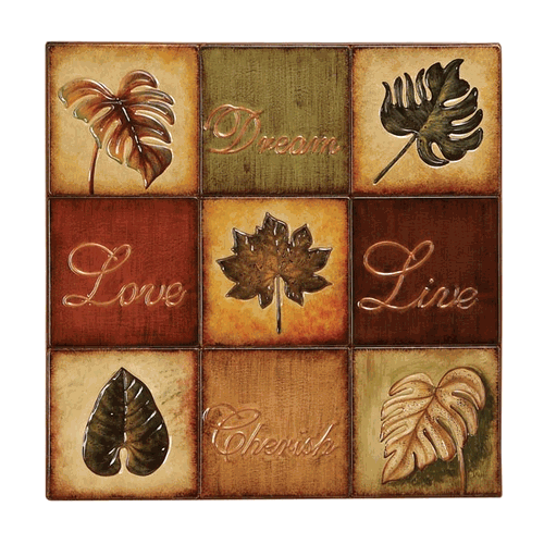 Benzara 69919 24 in. Metal Wall Decor