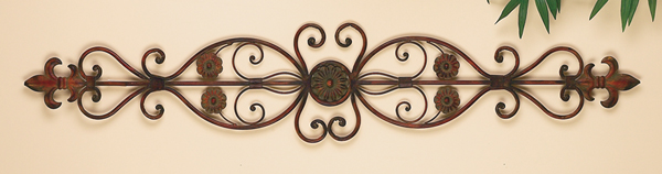 Benzara 80052 11 in. H Metal Wall Decor