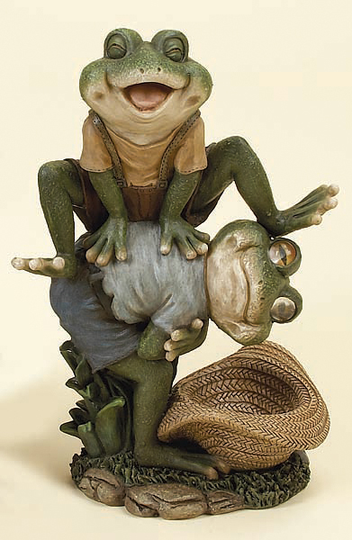 Benzara 94761 Leap Frog Garden Decor Statue