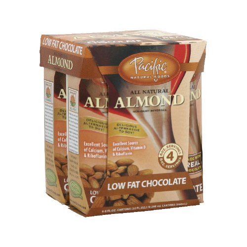 Pacifc Natural Foods 63474 Naturaly Almond Chocolate Low Fat Beverage