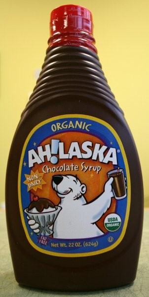 Ahlaska 15805 Organic Chocolate Syrup