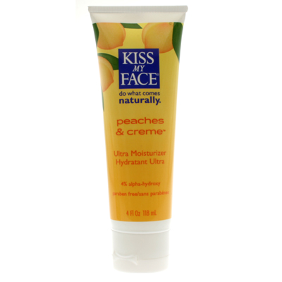 Kiss My Face 55177 Peaches  Cream Alpha Hydroxy Moisturizer