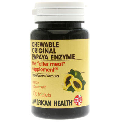 American Health 84921 Papaya Enzyme Original