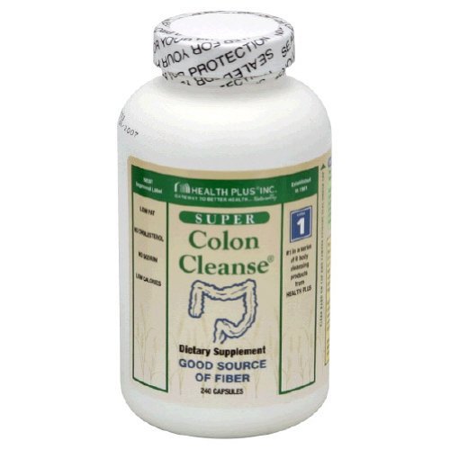 Health Plus 57171 Super Cleanse Plus Herbs & Acidophilus