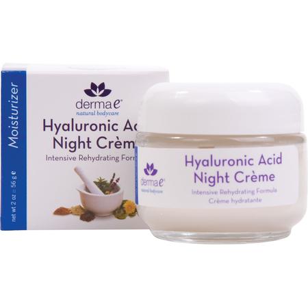 Derma E 82454 Hyaluronic Acid Night Creme