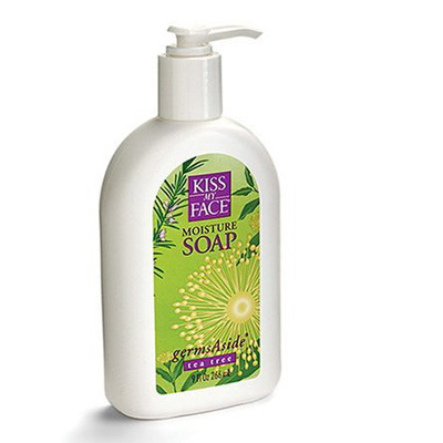 Kiss My Face 54935 Tea Tree Germsaside Moist Soap