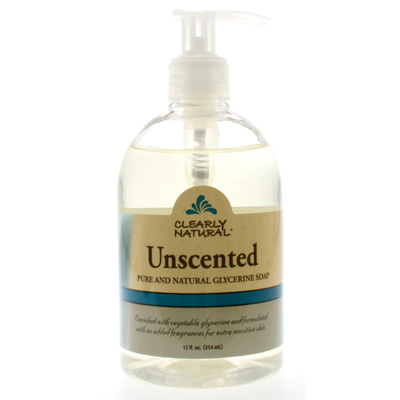 Clearly Naturals 82891 Unscented Liquid Soap With Pump
