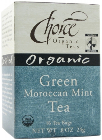 Choice Organic Teas 28138 Organic Moroccan Mint Green Tea