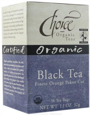 Choice Organic Teas 28140 Ft Black Organic Tea