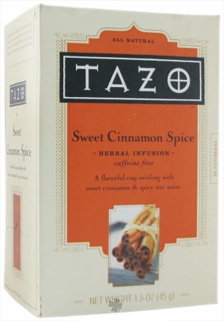 Tazo Herbal  on Tazo Tea 25792 Herbal Sweet Cinnamon Spice Tea