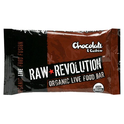Raw Revolution 38811 Organic Chocolate Cashew Bar