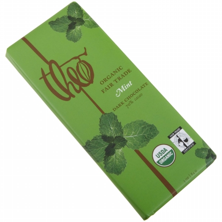 20624 Organic Dark Chocolate Mint Bar