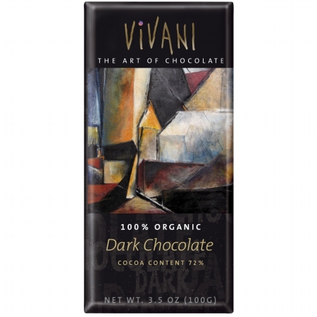Vivani 39034 Organic Dark Chocolate Bar