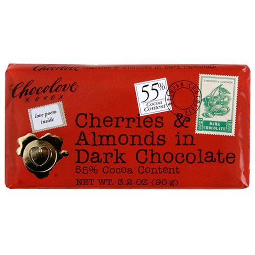 30399 Dark Chocolate Bar Cherry & Almond
